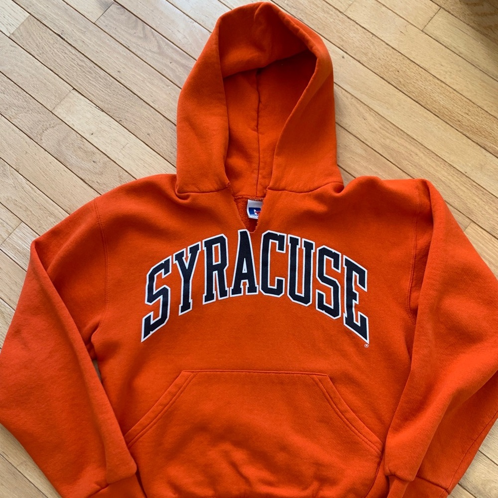 Syracuse Orange hoodie Russel brand adult small